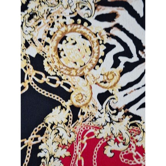 Thalia Sodi Women's Top Bold Animal Print Office Siren Boho - Picture 8 of 9